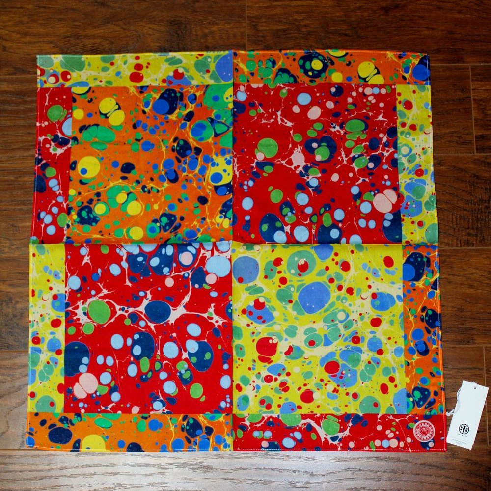 Tory Burch Printed Scarf with tags - Empowering women NWT
